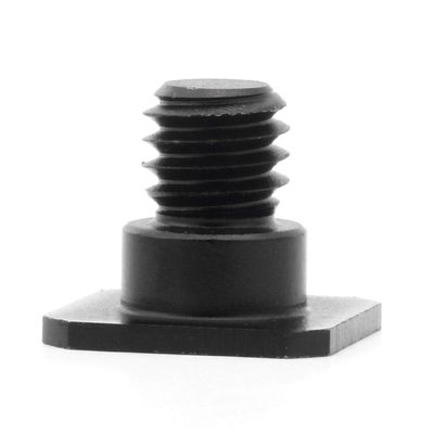FEICHAO 1/4 Female to 3/8 Male Adapter Screw for Lampholder Hot Shoe Conversion Screw (Black)