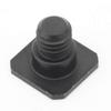 FEICHAO 1/4 Female to 3/8 Male Adapter Screw for Lampholder Hot Shoe Conversion Screw (Black) view 3