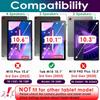ALILANG Case for Lenovo Tab M10 3rd Gen 10.1" Case 2022 (TB-328F), Magnetic Closure Shockproof Smart Embossed Cover with Auto Sleep/Wake for Tablet Case Lenovo Tab M10 3rd Gen-Purple view 2