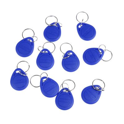 10PCS 64 Bits Keychains 125khz Rfid Proximity Id Card Token Tags Key Fobs Wholesale Id Card Tags Door Access Card