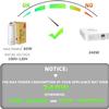 UMI Step Down Voltage 220v to 110v Converter, Travel Power Converter 220V to 110V 300W, Good Power Transformer for Overseas, Step Down Power Voltage Converter- US to Europe Voltage Converter view 2