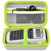 Case Compatible with Brother for P-Touch PTH110/ PRTH110/ Pro PT-H111/ PTE110 Portable Label Maker, Storage Holder Carrying Organizer for Label Tapes, AC Adapter, Charging Cables (Box Only) -White view 1