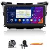 Car CarPlay Android Auto Navigation Stereo GPS Radio Reverse Camera Display 10.33" QLED Touchscreen Headunit Tablet Pad Media Player for Nissan Murano 2015-2024, if Applicable Octa Core 4G+64G view 1