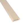 D-Line Cable Trunking, Wire Cover Wall, TV Cable Tidy, Self-Adhesive, Hinged One-Piece Design - 1x 60mm (W) X 15mm (H) X 1-Meter Length - Magnolia