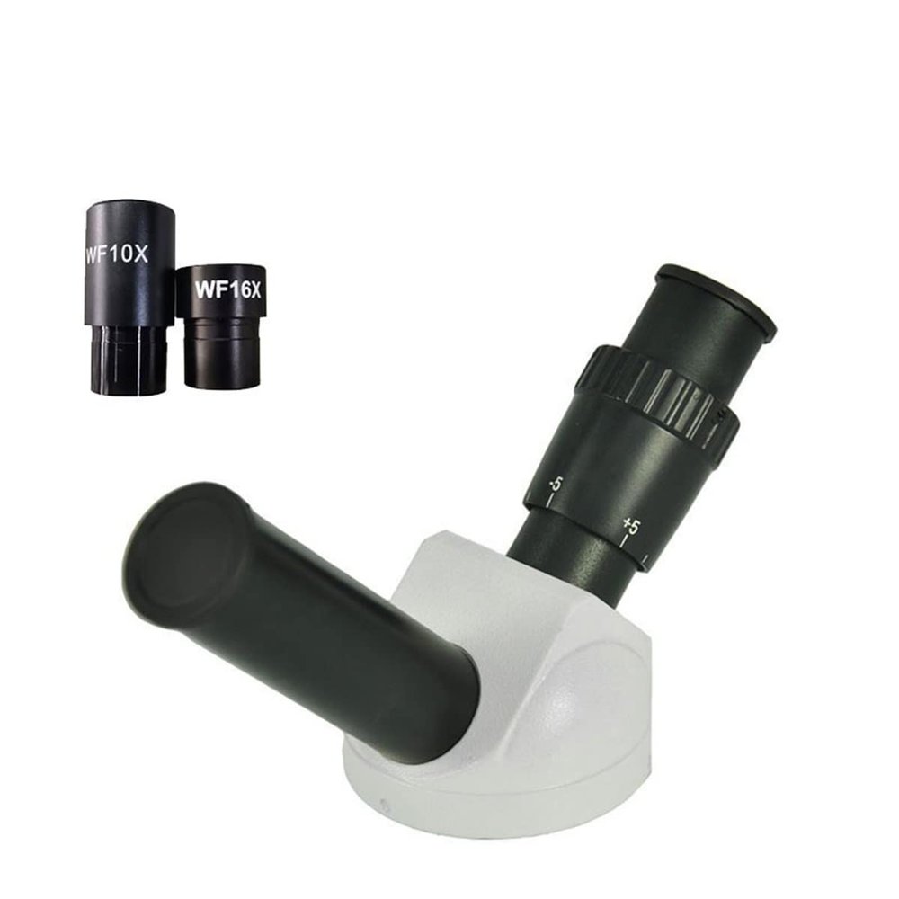 Microscope Kit Binocular Head for Biological Microscope with WF10X WF16X Large Field Eyepiece Microscope Lens Adapters (Color : Teaching B)