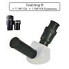 Microscope Kit Binocular Head for Biological Microscope with WF10X WF16X Large Field Eyepiece Microscope Lens Adapters (Color : Teaching B) view 2