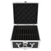 Hard Drive Case, 2.5in Hard Drive Storage Box, 20 Bays Double Protection Convenient Handle Hard Drive Case with Security Lock high Strength Sturdy Handle Aluminum Alloy Corner Design for Home Office view 1