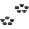 10 Pcs Wire Hole Decorative Cover Wire Hole Cover for Furniture Desk Cable Organizer Desk Hole Cover Cable Wire Grommet Desk Wire Hole Cover Cable Storage Cable Hole Cover view 1