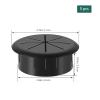 10 Pcs Wire Hole Decorative Cover Wire Hole Cover for Furniture Desk Cable Organizer Desk Hole Cover Cable Wire Grommet Desk Wire Hole Cover Cable Storage Cable Hole Cover view 3
