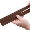 D-Line CC-3 Cable Protector, Floor Cord Channel, Wire Cover, Protect Cables & Prevent Trip Hazards - 1.8 Meter Length, Cavity 17mm (W) x 9mm (H) - Brown view 3