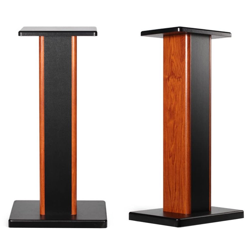 Audio Stand 1 Pair of Speaker Stands Floor Standing Surround Speaker Stands 15~90cm High Sound Stand for Home Cinema, Music Studio Sound Stand Sand-Filled for Vibration Damping
