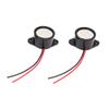 2pcs DC 3-24V Electronic Waterproof Buzzer Alarm Sounder Continuous Beep 26 x 16mm view 1