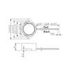 2pcs DC 3-24V Electronic Waterproof Buzzer Alarm Sounder Continuous Beep 26 x 16mm view 3