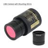 Microscope Kit Microscope Electronic Eyepiece 2.0MP USB Camera Mounting Diameter 23.2mm 30mm 30.5mm for Stereo Microscope Microscope Lens Adapters (Color : Mounting 30mm) view 2