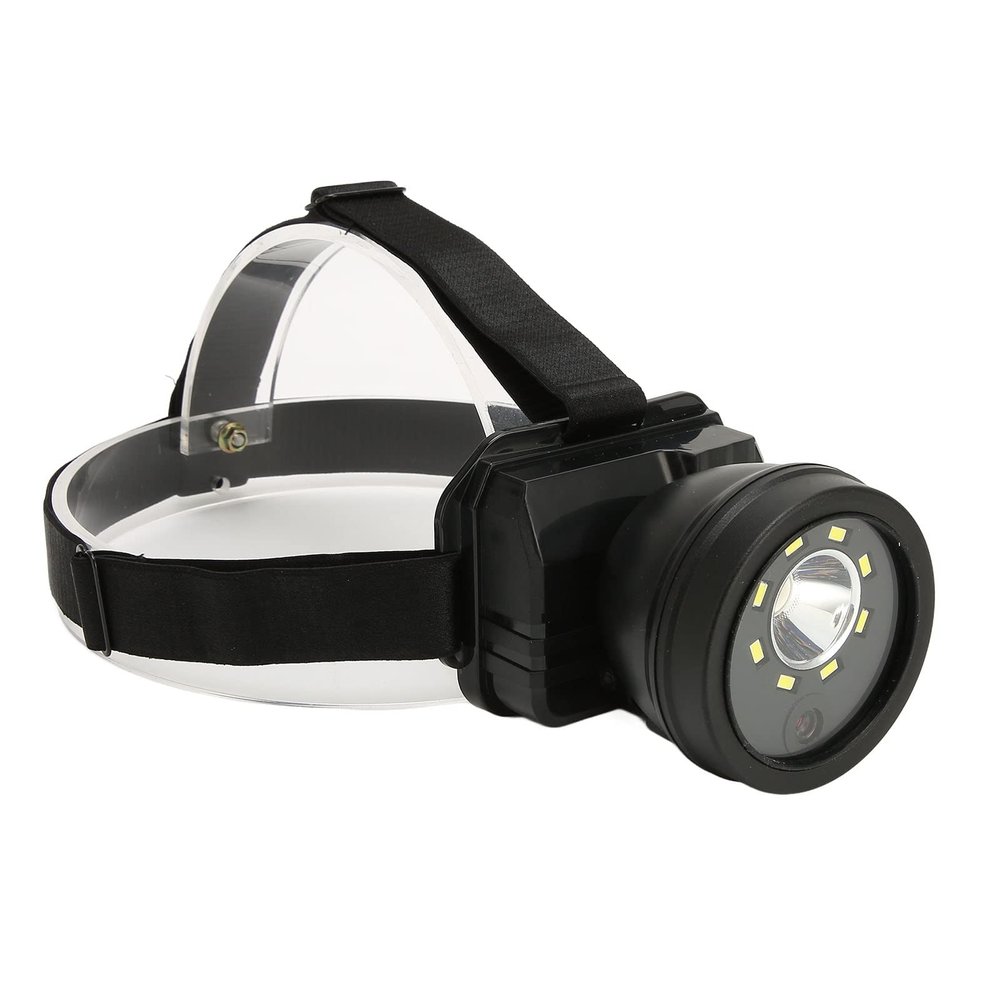 Headlamp Wearable Camera, 1080P Headlamp Headlight Body Cam, IPX4, Rechargeable Hands Head Mounted Camera with Flashlight for Outdoor Running, Camping, Hiking,