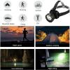 Headlamp Wearable Camera, 1080P Headlamp Headlight Body Cam, IPX4, Rechargeable Hands Head Mounted Camera with Flashlight for Outdoor Running, Camping, Hiking, view 3