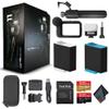GoPro HERO11 Black Creator Edition - Includes Volta (Battery Grip, Tripod, Remote), Media Mod, Light Mod, Enduro Battery - Waterproof Action Camera + 64GB Extreme Pro Card and Extra Battery view 1
