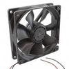 09225SA-12M-EA-D0, DC Fan, Tubeaxial, 92x25mm, 12VDC 0.14A, 45.2CFM 29dBA, Flange Mt, BB, 2 Lead Wires view 1