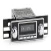 RetroSound RetroRadio AM FM Stereo 06-76 Chrome Compatible with 1952-57 Volkswagen Beetle view 1