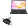 BoxWave Smart Gadget Compatible with LG Gram 17 (17Z90P) - AllReader SD Card Reader, microSD Card Reader SD Compact USB - Jet Black view 1