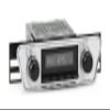 RetroSound RetroRadio AM FM Stereo 36-76 Black Compatible with 1956-74 Volkswagen Karmann GHIA view 1