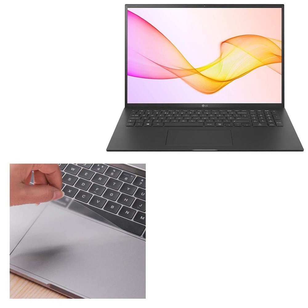 BoxWave Touchpad Protector Compatible with LG Gram 17 (17Z90P) - ClearTouch for Touchpad (2-Pack), Pad Protector Shield Cover Film Skin