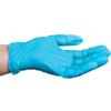 ForPro Disposable Nitrile Vinyl Blend Gloves, 4 Mil Extra Protection, Powder-Free, Latex-Free, Non-Sterile, Food Safe, Blue, X-Large, 100-Count view 4