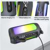 Silicone Carrying Cover for JBL Pulse 5,Travel Protective Soft Silicone Cover Sleeve Case Fit for JBL Pulse 5 Bluetooth Speaker (Black) view 2