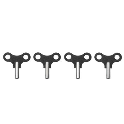 ORFOFE 4pcs Clockwork Key Iron Clock Key Practical Winding Wrench Supplies Alarm s Accessories Winding Supplies Retro s