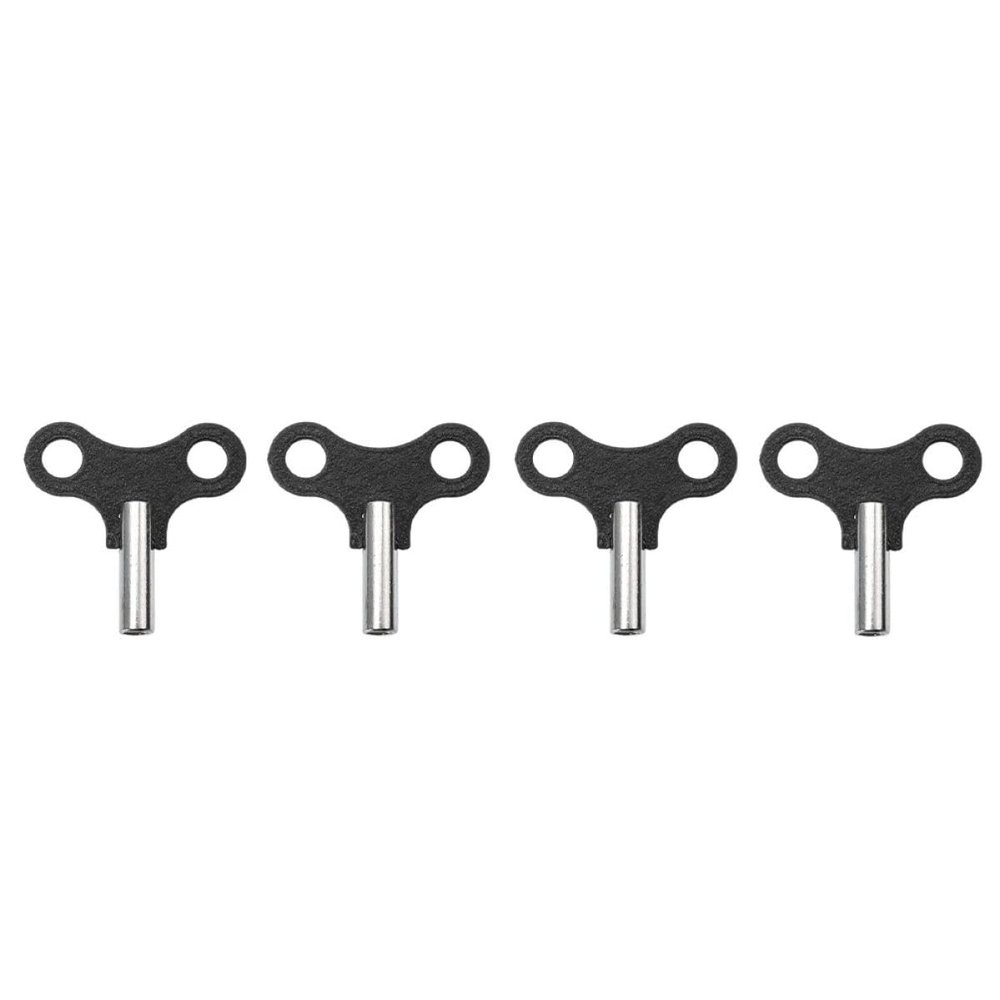 ORFOFE 4pcs Clockwork Key Iron Clock Key Practical Winding Wrench Supplies Alarm s Accessories Winding Supplies Retro s