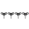 ORFOFE 4pcs Clockwork Key Iron Clock Key Practical Winding Wrench Supplies Alarm s Accessories Winding Supplies Retro s view 1