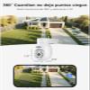 Hiseeu 5MP Wireless PTZ Security Camera System, Indoor Outdoor IP66 Waterproof WiFi Camera, 4K 10CH NVR, 2-Way Audio, Motion Detection Alarm, 24/7 Surveillance, 1TB Hard Drive (Need Plug-in) view 4