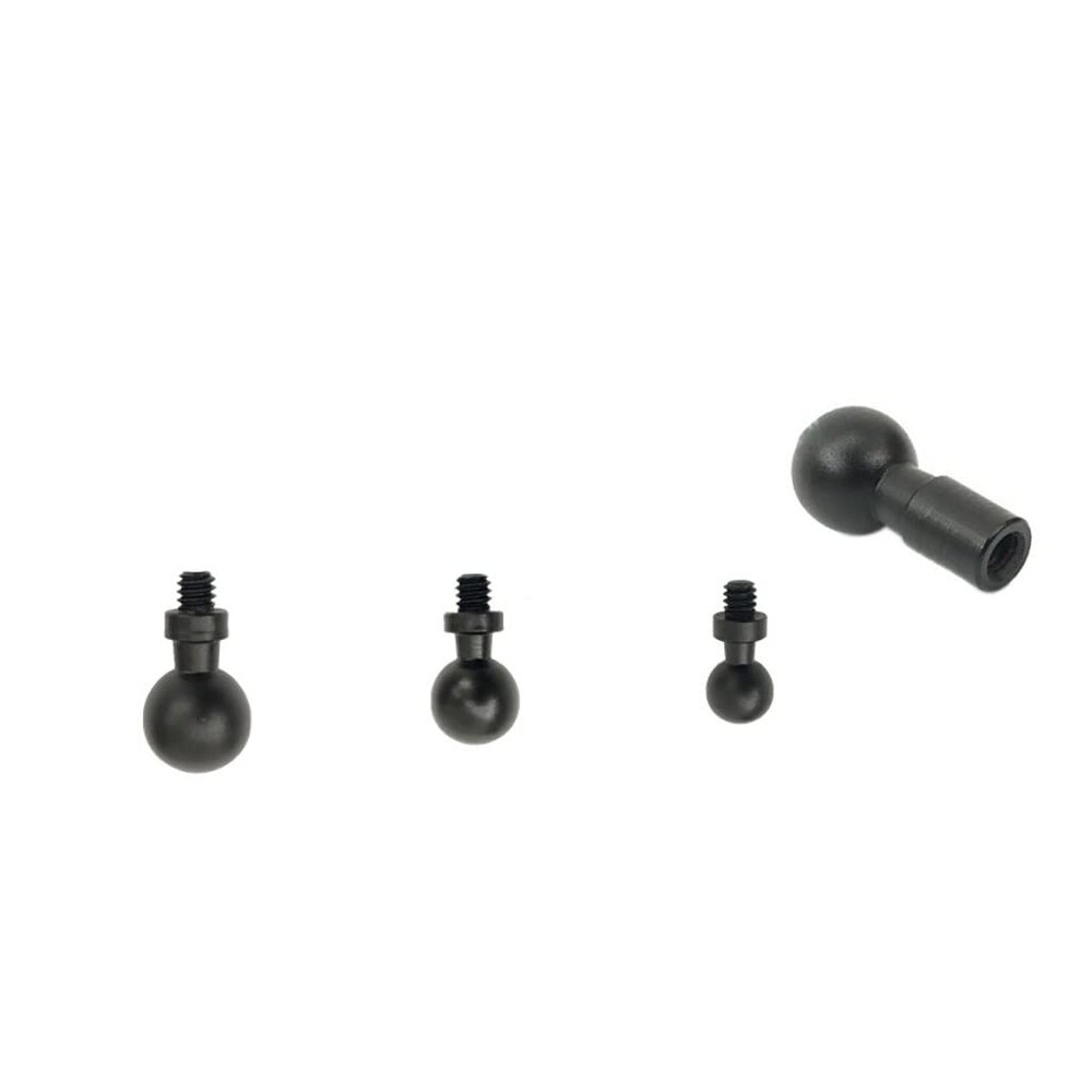 BGNing Ball Head Mount 1/4" Screw Adapter for Action Camera Phone Stand Holder Bracket (13mm Short Thread)