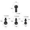 BGNing Ball Head Mount 1/4" Screw Adapter for Action Camera Phone Stand Holder Bracket (13mm Short Thread) view 3