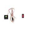 MOOKEENONE 6-Pin Power Adapter Cable Power Switch LED Strip Fan for Pandora Box Series Home Version view 1