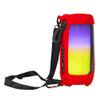Silicone Carrying Cover for JBL Pulse 5,Travel Protective Soft Silicone Cover Sleeve Case Fit for JBL Pulse 5 Bluetooth Speaker (Red) view 1