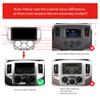 Kunfine Car CarPlay Android Auto Navigation Stereo GPS Radio Reverse Camera Display 10.33" QLED Touchscreen Headunit Tablet Pad Media Player for Nissan Nv200 2009-2019, if Applicable Octa Core 4G+64G view 2