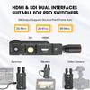 Hollyland Mars 4K Wireless Transmitter Receiver 5G SDI/HDMI Hollyview Video Transmission System,450ft Range 66ms Latency, 4 App Monitoring for Live Stream(1TX+1RX) with 5 Antennas view 2