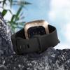 Getino Compatible with Fitbit Sense 2/ Sense Bands/Versa 4/ Versa 3 Band Women Men, Silicone Sport Accessories, Band for Fitbit Sense/Sense 2/ Versa 4/ Versa 3 Watch, Large Black/Plum/Green/Slate view 4