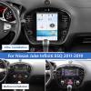 ZWNAV Qualcomm Android 11 Car Radio Upgrade for Nissan Juke Infiniti ESQ 2011-2019 Stereo Replacement Tesla Style Touch Screen Carplay Android Auto Audio Multimedia Player GPS Navigation Unit view 2