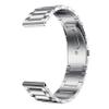 Anrir Bands for Garmin Vivoactive 4S, 18mm Stainless Steel Watch Bands for Garmin Venu 2S/Forerunner 255s/255s Music/Vivomove 3S 39mm Bands, Fossil Women's Gen 6/5E 42mm/Gen 4 Q Venture HR Band-Silver view 2
