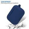 WUWOCJ Soft Silicone Case Compatible with Razer Hammerhead Ture Wireless Pro,Protective Sleeve Shockproof Resistant Case with Carabiner (Navy) view 3