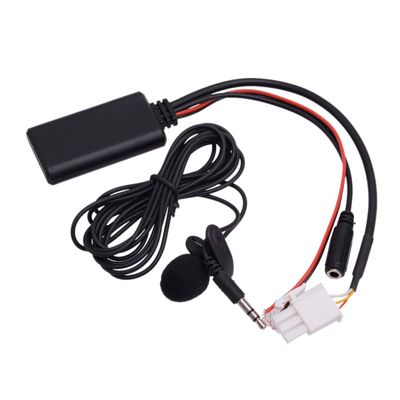 ciciTree 3 Pin AUX Bluetooth Cable Adaptor Module & Microphone fit for Honda Goldwing GL1800 Audio Nav New