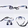 3.5X Magnifier Glasses Binocular Loupe Prismatic Can Matched with Myopia Presbyopia Lenses view 2