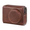 Andoer Portable Camera Case Synthetic Leather Camera Carry Bag with Shoulder Strap Replacement for Ricoh GR3 GR III/ GR3X Camera view 2