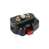 BGNing Mini V Mount Quick Release Plate Fast Lock 1/4 Screw Locating Pin for DSLR Camera Cage Rig Monitor Video Gimbal Stabilizer view 1