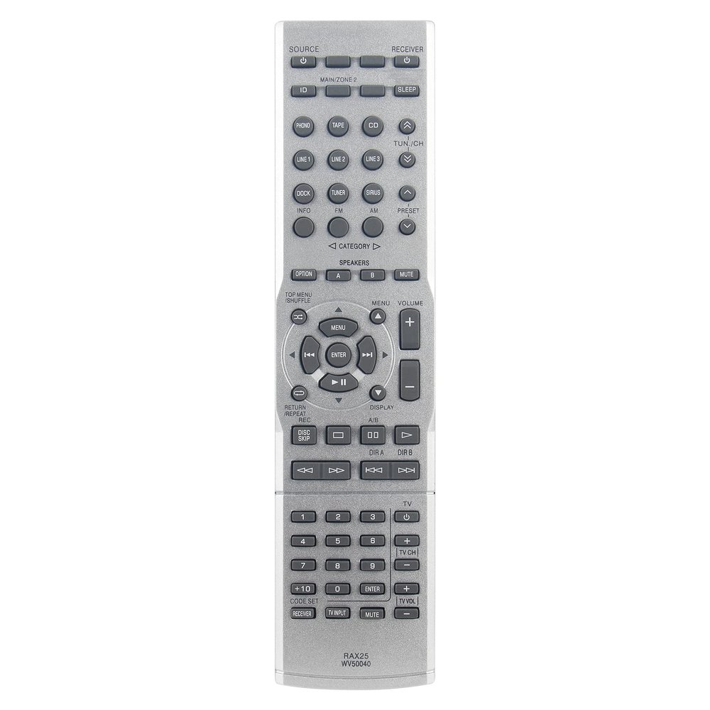 ECONTROLLY Replace Remote Control fit for Yamaha Audio RAX25 WV50040 R-S500 R-S500BL R-S700