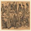 Calaveras Riding Bicycles : Jos Guadalupe Posada : 1900 : Archival Art Print view 1