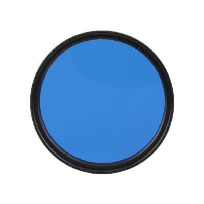 52mm Camera Lens Filter, Optical Glass Camera Lens Filter Suitable for for Digital Cameras Series(Blue)