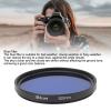52mm Camera Lens Filter, Optical Glass Camera Lens Filter Suitable for for Digital Cameras Series(Blue) view 2